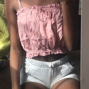 Pink tank top